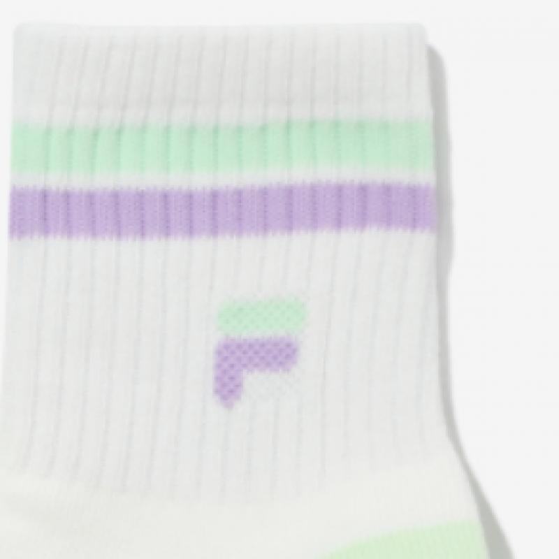 [Fila Kids] Șosete lungi cu logo F Fk3scF5350x Mit q0zFk3scF5350xMit