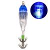 Waterproof Underwater LED Fishing Light Fish Lure Attracting Light Lamp with Squid Jig Hooks