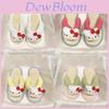 Adorable Cartoon Thong Slippers For Women Cozy Indoor Footwear With Soft Pu Lining