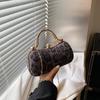 Retro Chic Small Square Handbag For Women Stylish Pu Material Fall Colors