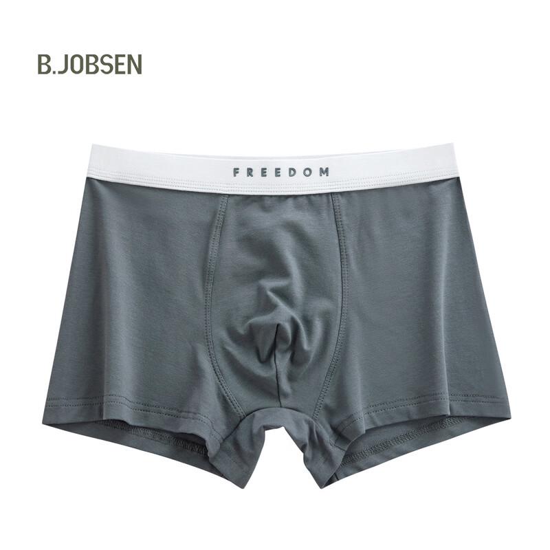 B.JOBSEN Men's Modal Breathable Boxer Briefs 2-Pack