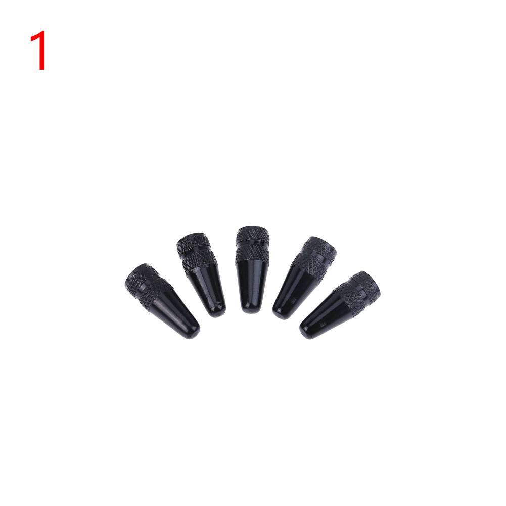5/10PCS Bicycle Tire Valve Cap Aluminum High Pressure Caps for Presta Valves Rainbow Color Bike Tyre Hat MTB Bike Accessories
