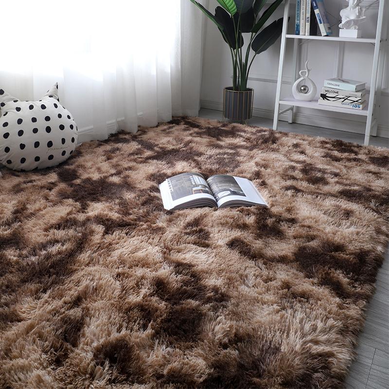 White Fluffy Carpet Plush Carpets Living Room Decoration Thicken Bedroom Bedside Mats Non-Slip Children'S Room Soft Large Rugs