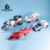 Magic Knight DK-06: Transforming Fire Truck, Helicopter & Ambulance Robot Toy