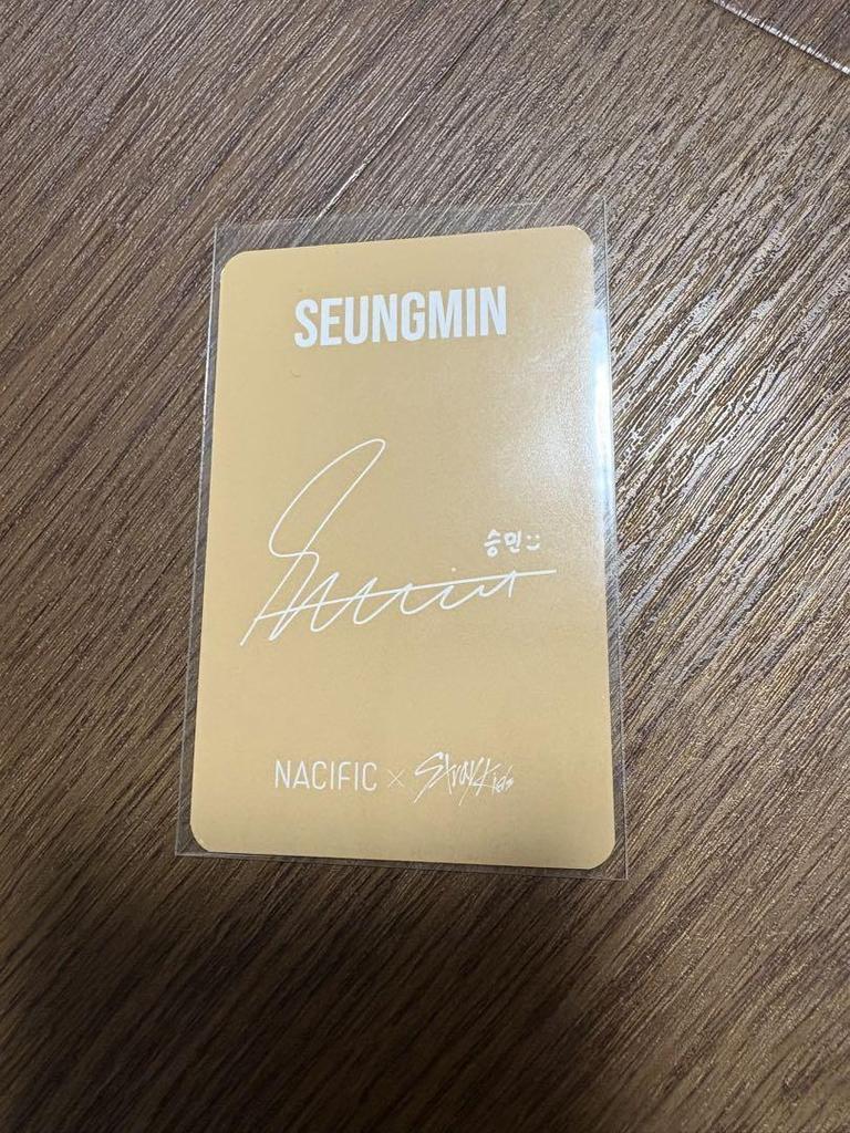 [USED] Stray Kids Seoul Concert Seungmin PapiM Mini Fan