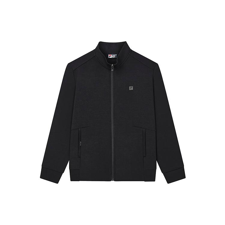 FILA Jackets Men s Jet Black Stand Collar Moderate Other F11M317505FBK M