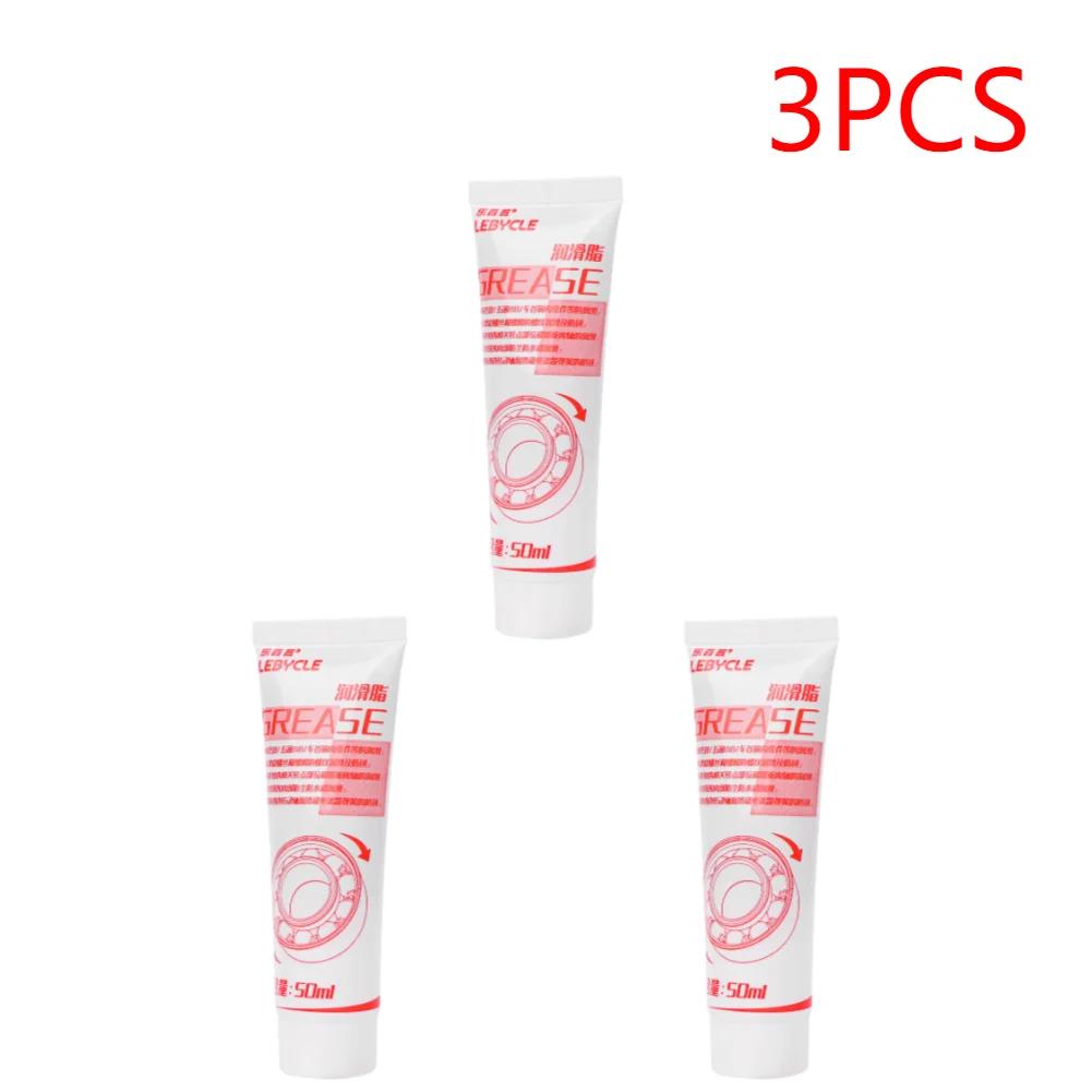 1-10pcs Bike Grease for Bearings 50ml Chain Oil with Oiling Tool Fast Bicycle Chain Lube Wet Chain Lube for Friction Reduction