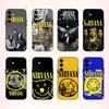 L-Bedauerlicherweise Nirvana R-Rockband Handyhülle Für Samsung Galaxy A73,A72,A71,A70,A53,A52,A51,Andere Weiche Schwarze Hülle