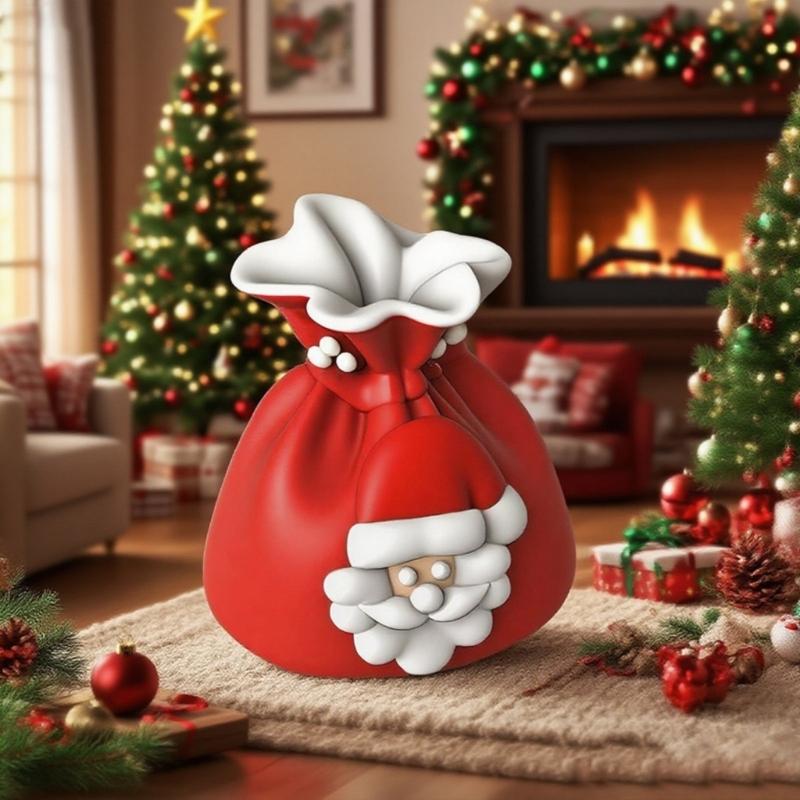 Christmas Santa Embossed Silicone Molds Multipurpose Silicone Mould For Handmade Candle Soap Chocolate Holiday Decoration