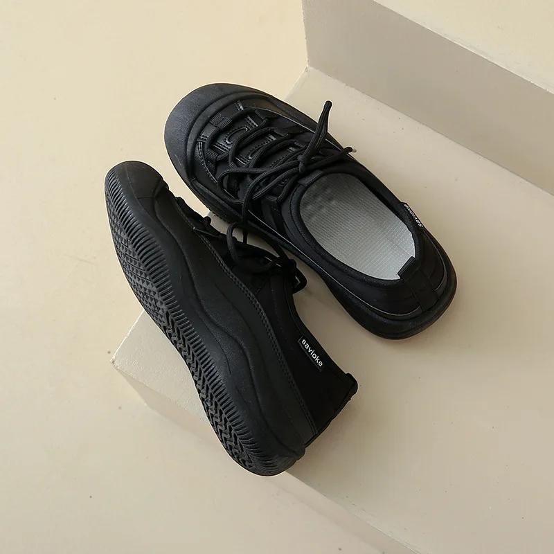 

Fashion New Little White Shoes Women s Sandals 2025 Summer Breathable Elevated Sandals Casual Shoes Women Sandals 40 чёрный