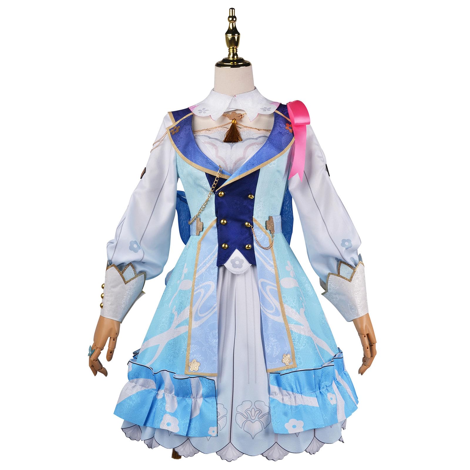 [Молочное время] Косплей Геншин Импакт Хэллоуин Аниме Персонаж для Женщин (Камисато Аяка)