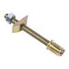 Furniture Latch Lock Connector, Eccentric Wheel Fastener, Cabinet & Bed Assembly 8x50mm
