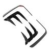 4Pcs Rear Bumper Side Splitter Glossy Black Stylish Rugged Rear Bumper Wind Knife For X3 G01 LCI M Sport