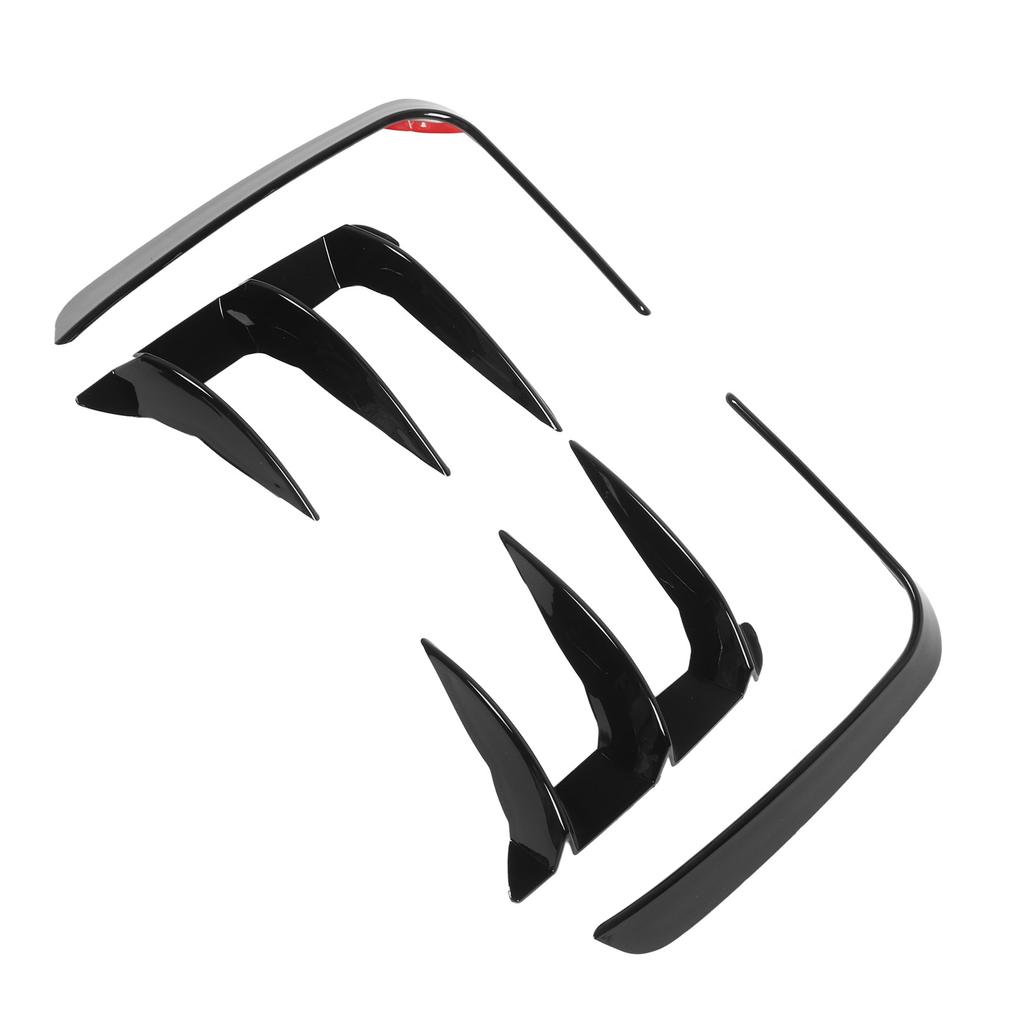 4Pcs Rear Bumper Side Splitter Glossy Black Stylish Rugged Rear Bumper Wind Knife For X3 G01 LCI M Sport