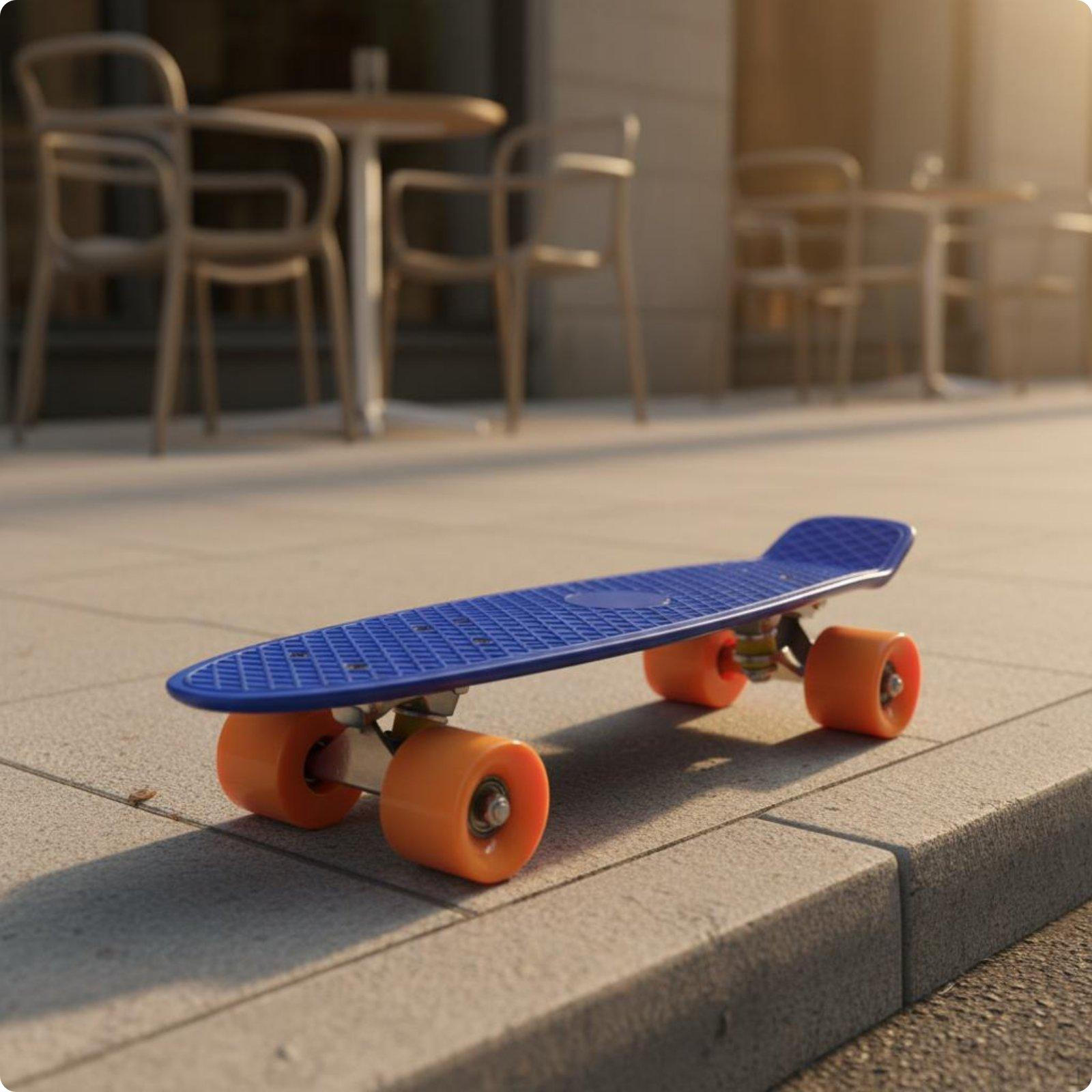 Krāsains Penny Board Skrituļdēlis Viegls 27
