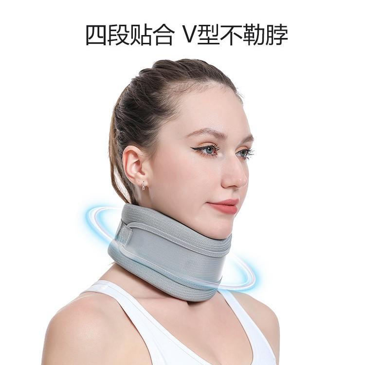 Neck Brace with Fixed Support Plate Anti-head Down Neck Tilt Aligners Home Office Traction Cervical Spine Neck Protection Neck