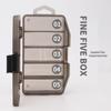 5-Grid Gun-Color Fishing Tackle & Lure Storage Box