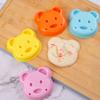 3pcs Sandwich Cutter Mini Cartoon Rabbit Bear Car Bread Knife Sandwich Cutter Sealer For Kids Bento Lunch Baking Mold