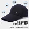 Spring and Autumn New Extended Brim Hat Men's Outdoor Embroidery Letter Sunshade Baseball Cap Medium Sunscreen Cap