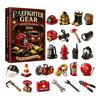 Simulation Scene Accessories 2026 Career Advent Calendar, 24-Day Countdown Box with Mini Occupation Retro Gift Set Figures, Community Helper Ornament