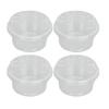 20 Sets Tattoo Cartridge Needle Holder Disposable Tattoo Needle Cleansing Cup with Holder Stand
