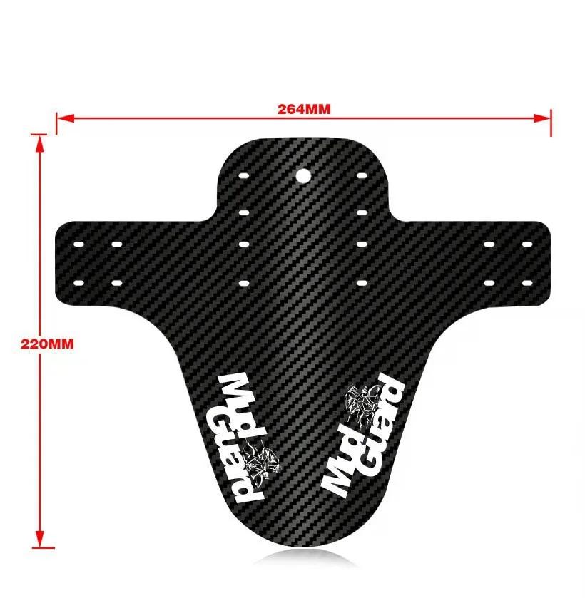 MTB Bicycle Mud Guard Carbon Front/rear Bicycle Mudguard Ultralight Bike Fenders for Road Bike Portable Fenders Cycling Parts