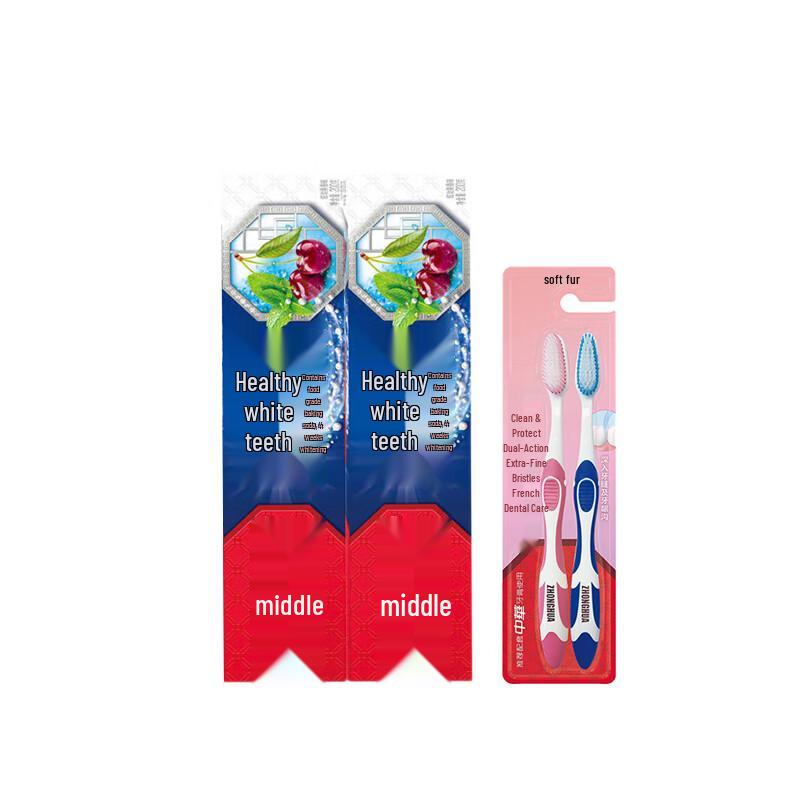 Zhonghua Baking Soda Fruit Toothpaste Set