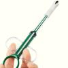 2 Piece Portable Pet Medication Device Soft Silicone Feeder Accurate Dosing System For Travel Friendly Use