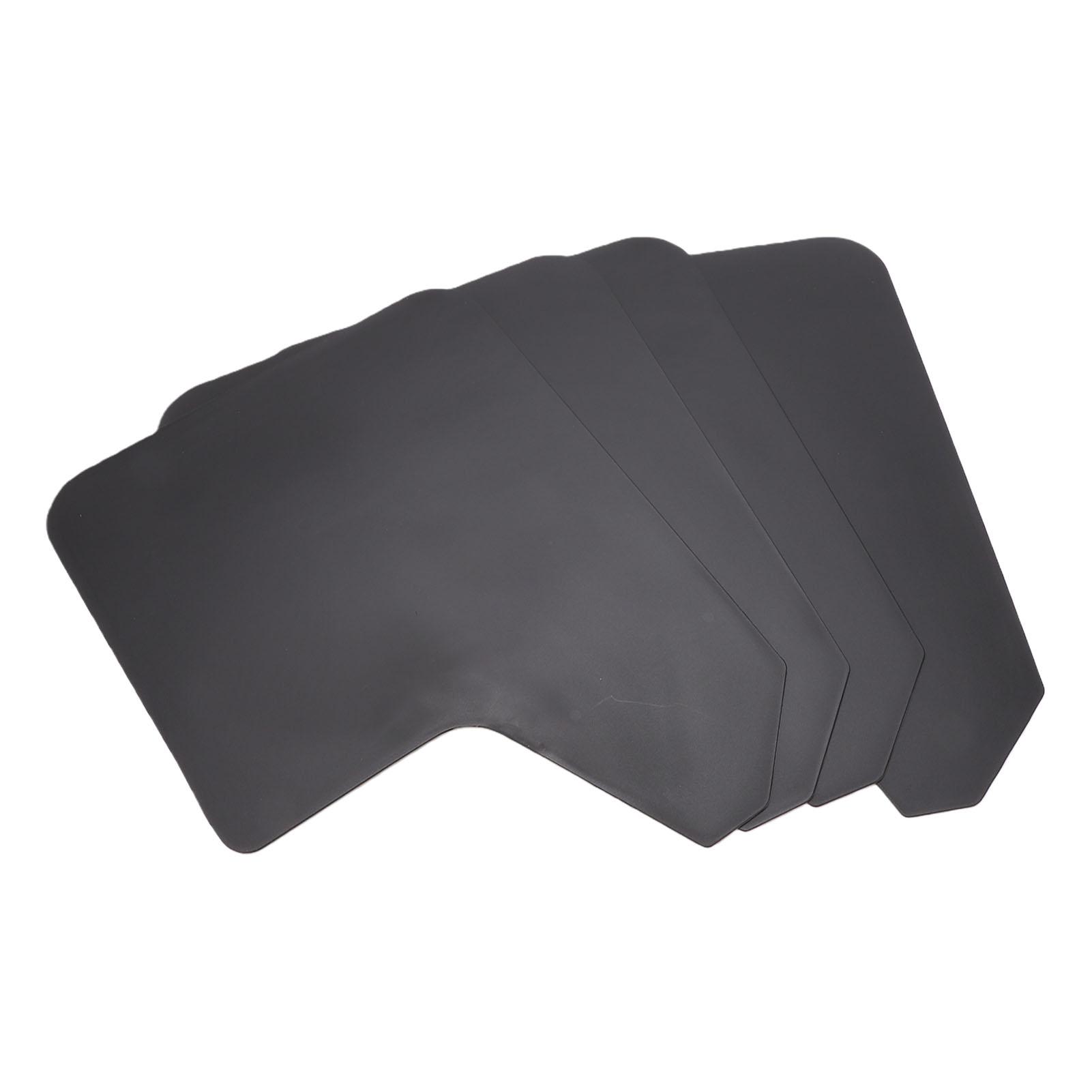 

Universal Mud Flaps Set Black Front Rear Car Mudguards for Trucks Cars SUVs Van with Screws