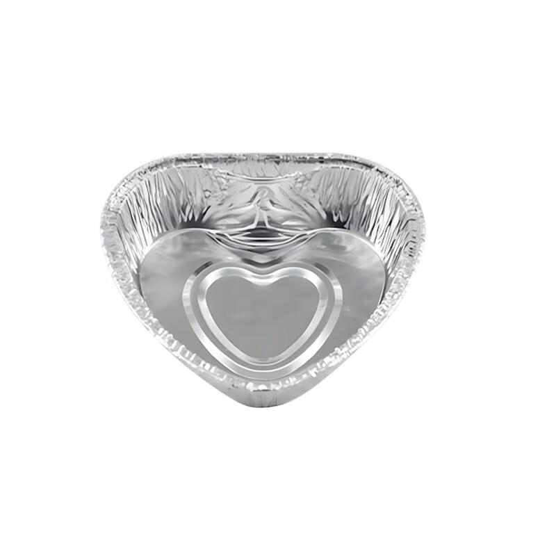 Disposable Heart-Shaped Aluminum Foil Egg Cup