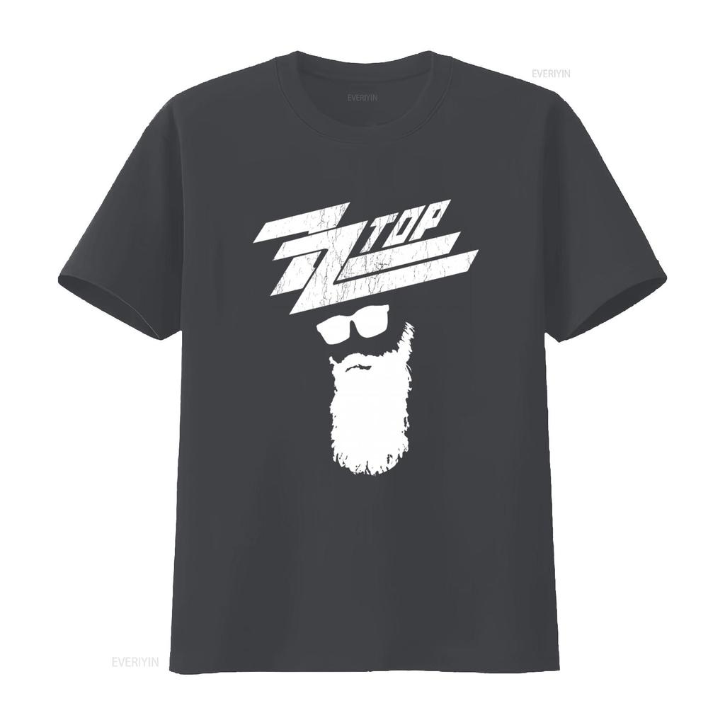 ZZ TOP Rock Band Music Black T Shirt Size XL Vintage Design  vintage Washed homme Stylish fashion Soft Top For Everyday Wear