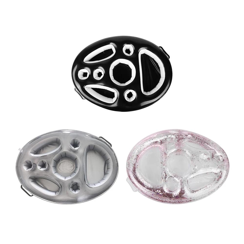Summer Party Bucket Cup Holder Inflatable Pool Float Beer Drinking Cooler Table Bar Tray Beach Swimming Ring Accessories