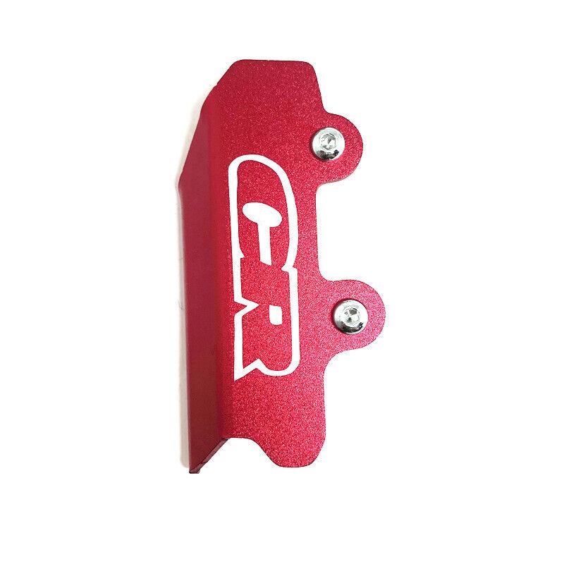 thumbnail interactive-video image 1 of CNC Aluminum Brake Fluid Reservoir Cover For Honda CRF Models - Red/Black Options 1 of 13