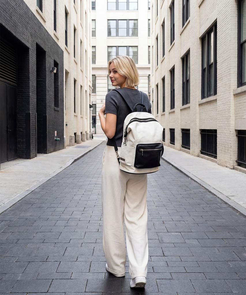 Lodinatt Clipper Backpack White