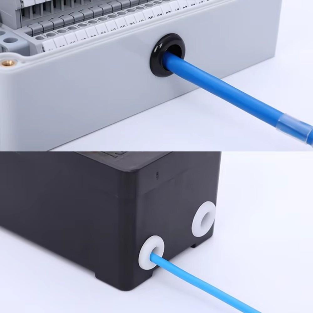 10PCS Flame Retardant Sealing Cap Seal Ring Electric Box Gasket Cable Hole Cover  Electric Box