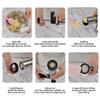 Stainless Steel Cookie Press Kit – 13 Discs & 8 Nozzles – Multi-Pattern Stamper for Baking, Biscuits & Cake Decoration