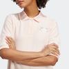 Adidas Originals Trefoil Floral Jacquard Sporty Loose Short Sleeve Dress Women Dress Ice-Pink IP3754