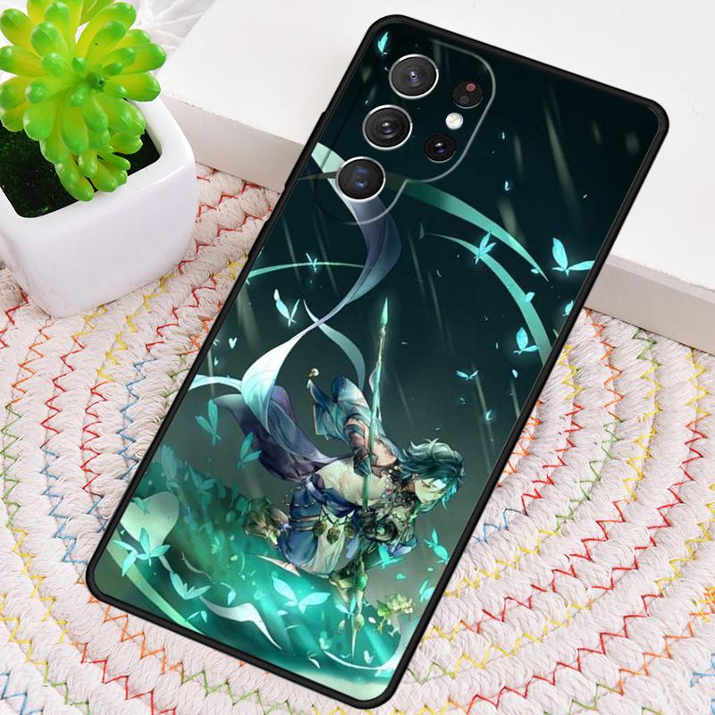 Genshin Impact Xiao Soft Silicone Phone Case For Samsung Galaxy Note 10 Pro S26 S25 S24 S23 S22 S21 Plus S25Ultra Capa Cover