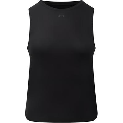 Launch Elite Damen Laufbekleidung Cool Serie UA Rundhalsausschnitt Mode Atmungsaktiv Ärmellos Sport-Tanktop Damen Oberteile Schwarz 1389563-001