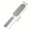 1PC Reusable Dust Brush, Double-Sided Pet Hair Remover, Manual Static Electricity Brush for Cats, Clothes, Sofas, Furniture,
