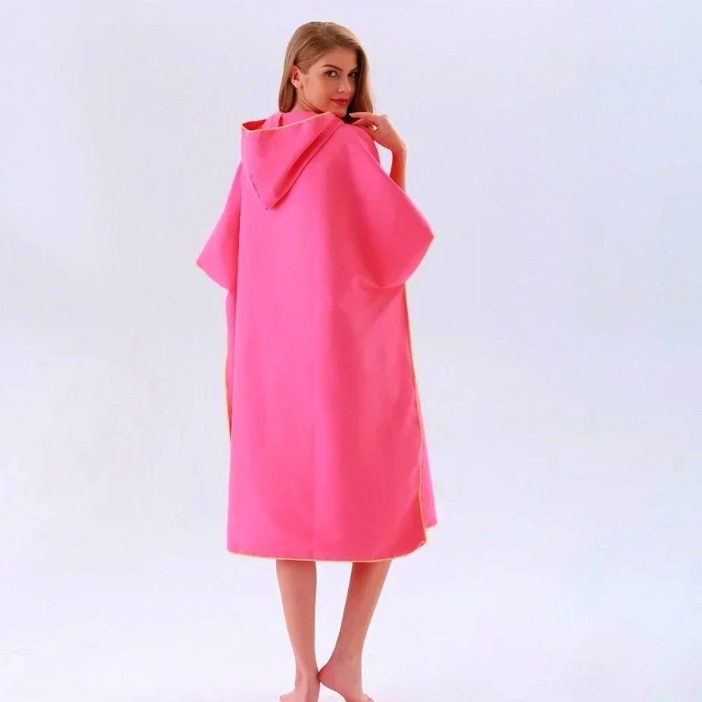 Hooded Quick-drying Swimming Towels Microfiber Beach Poncho Towels Swimming Dry Towels Bath