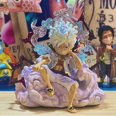 One Piece Luffy Gear 5 Anime Figure Nika Luffy PVC Action Figurine Statue Collectible Model Doll Decoration Toys Kids Gift