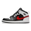 Tênis Infantil Air Jordan 1 Mid PS Vermelho Chile Preto Branco 640734-075