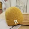 Hat Women's Winter New Korean Version Wool Hat Student Letters Warm Knitted Hat Versatile Cold Hat Men