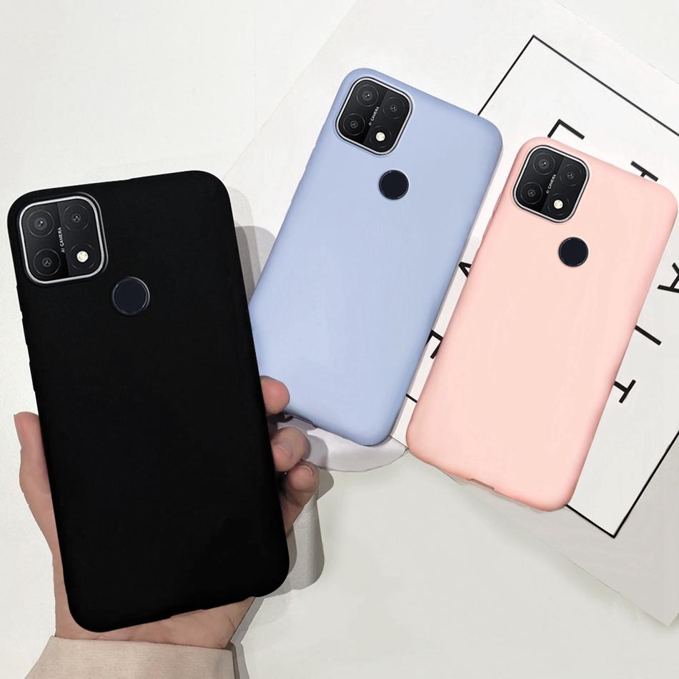 Luxus Bunte Hülle Für OPPO A15 Handyhülle OPPO A15 2020 Candy Silikon Weiche Rückseite Hülle Für OPPO A15s A15 S A 15 15S Funda