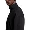 Moncler Sudadera de color liso con cuello alto para hombre, tops negros I10918G00016899W4999