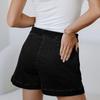Dámské barevné džíny Stretch Slim Fit Distressed Denim Shorts