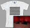 Twin Peaks Black Lodge T Shirt Chevon Stripes David Lynch Tv Fire Walk with Me