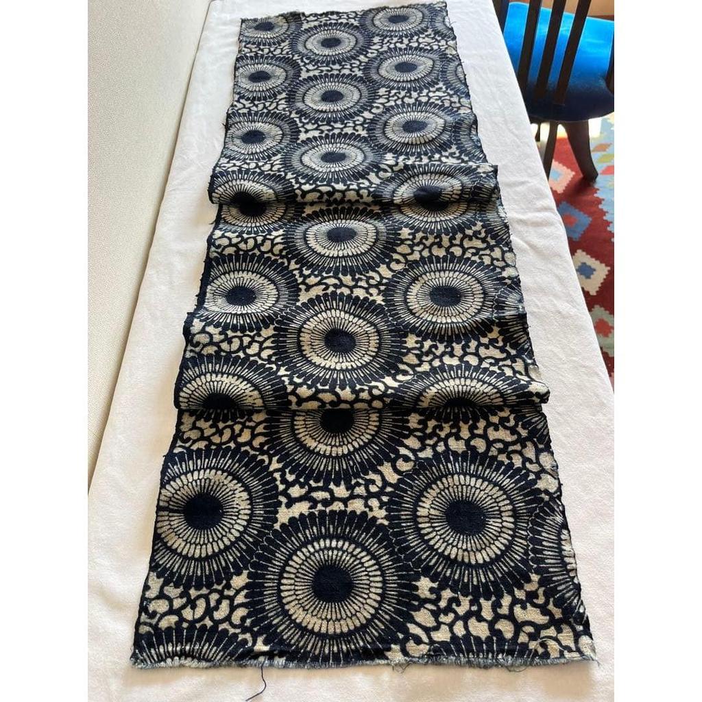 Used Katazome old cloth / futon cover one width 150cm