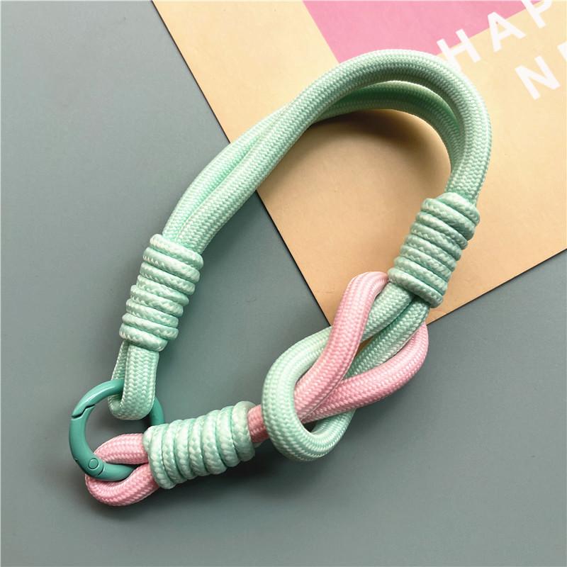 Keyring Colorful Keychain Short Key Chain Premium Keychain for Bags Charm Key Tags Mobile Phone Case Lanyard Mother's Day Gift